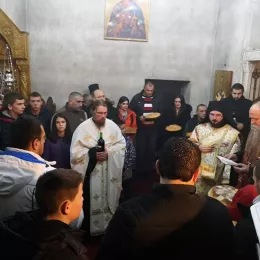 Бденије уочи Аранђеловдана у манастиру Ђурђеви Ступови