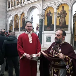 Света Литургија служена на Митровдан у никшићкој Саборној цркви