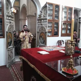 Света Литургија служена на Митровдан у никшићкој Саборној цркви