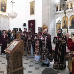 Света Литургија служена на Митровдан у никшићкој Саборној цркви