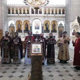 Света Литургија служена на Митровдан у никшићкој Саборној цркви