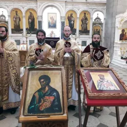 Света Литургија у Никшићу