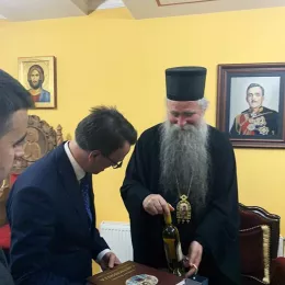 Новoименовани амбасадор Русије у Црној Гори посјетио манастир Ђурђеве Ступове