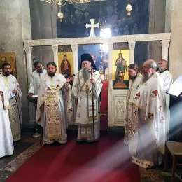 Епископ Јоаникије служио Божанствену Литургију Светог апостола Јакова, првог епископа Јерусалимског