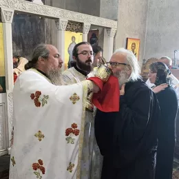 Епископ Јоаникије служио Божанствену Литургију Светог апостола Јакова, првог епископа Јерусалимског