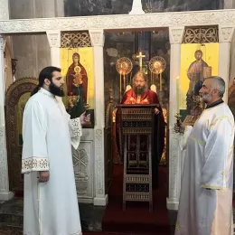 Празнично бденије у манастиру Ђурђеви Ступови