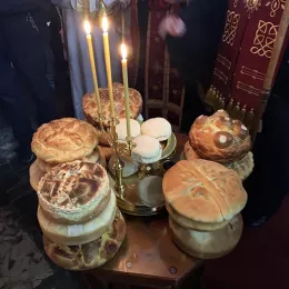 Празнично бденије у манастиру Ђурђеви Ступови