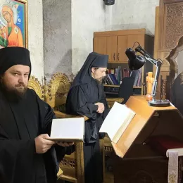 Празнично бденије у манастиру Ђурђеви Ступови