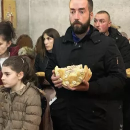 Празнично бденије у манастиру Ђурђеви Ступови