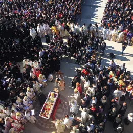 У Подгоричком саборном храму сахрањен Митрополит Амфилохије