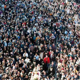 Подгорица на кољенима дочекала свог Митрополита