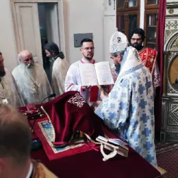 Рукоположење у Саборном храму у Никшићу