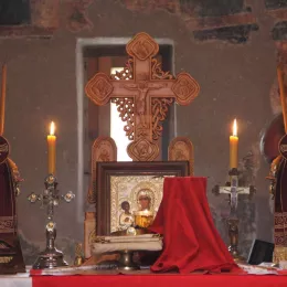 Епископ Методије на Ђурђиц богослужио у манастиру Добриловина