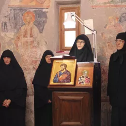 Епископ Методије на Ђурђиц богослужио у манастиру Добриловина