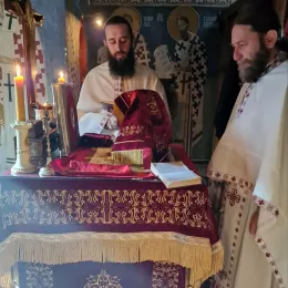 Света Литургија служена у Жупском манастиру