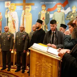 Обележена крсна слава Копнене војске Војске Србије у Нишу