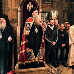 Празнично бденије и монашење у Високим Дечанима