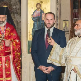 Орден „Крст вожда Ђорђа Стратимировића“ уручен архимандриту Данилу (Трпчевском)