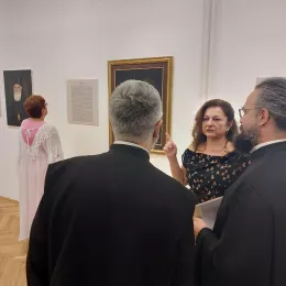 Изложба „Портрети Митрополита црногорско-приморских“ Весне Сушић из Никшића дио IX Фестивала хришћанске културе