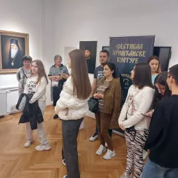 Изложба „Портрети Митрополита црногорско-приморских“ Весне Сушић из Никшића дио IX Фестивала хришћанске културе