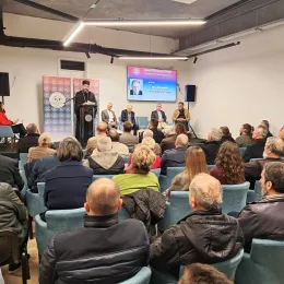 У просторија Матице Српске у Никшићу промовисана књига Мира Вуксановића  "Његошеви  Црногорци"