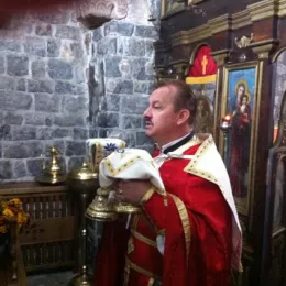 Литургија у бјелопољској цркви светих апостола Петра и Павла