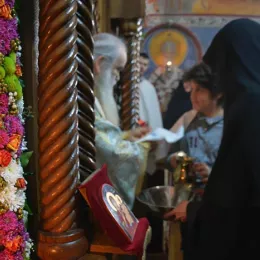 Митрополит Амфилохије у манастиру Жупа никшићка прославио имендан