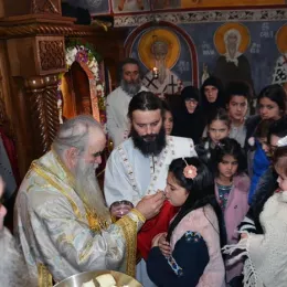 Митрополит Амфилохије у манастиру Жупа никшићка прославио имендан