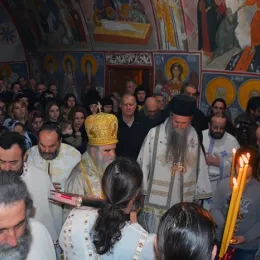 Митрополит Амфилохије у манастиру Жупа никшићка прославио имендан