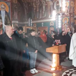 Литургијско сабрање у мојковачком Саборном храму