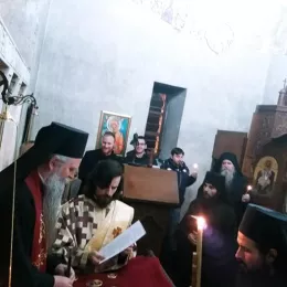 Монашење у манастиру Ђурђеви Ступови