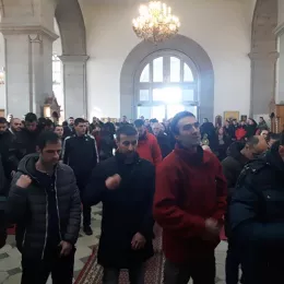 Акатист Светом Василију Острошком служен у Никшићу