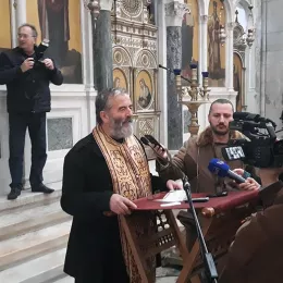 Акатист Светом Василију Острошком служен у Никшићу