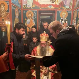 Празник Светог Алимпија Столпника молитвено прослављен у манастиру Калудра