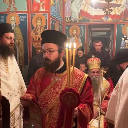 Празник Светог Алимпија Столпника молитвено прослављен у манастиру Калудра