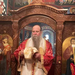 Празник Светог Алимпија Столпника молитвено прослављен у манастиру Калудра