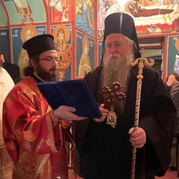 Празник Светог Алимпија Столпника молитвено прослављен у манастиру Калудра