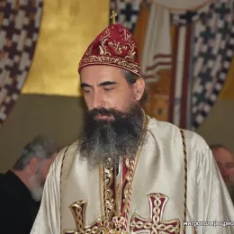 Митрополит Амфилохије на Литургији у саборном храму