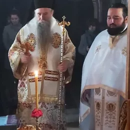 Епископ Јоаникије служио у манастиру Подмалинско