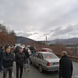 Беранци блокирали улаз у град у знак подршке СПЦ