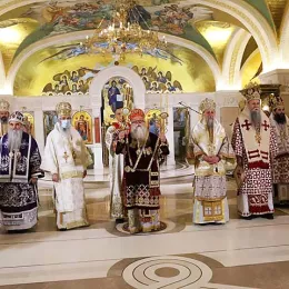 Света Литургија и четрдесетодневни парастос блаженопочившем Патријарху српском Иринеју