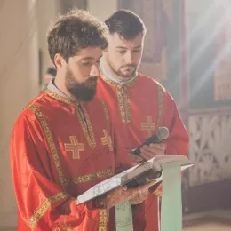 Владика Јоаникије у саборном храму у Подгорици