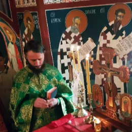 Епископ Методије богослужио у манастиру Калудра