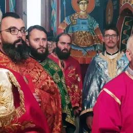 Епископ Методије богослужио у манастиру Калудра