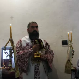 Литургија и монашење у манастиру Светог Јована Крститеља у пивским Долима