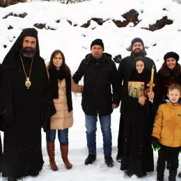 Литургија и монашење у манастиру Светог Јована Крститеља у пивским Долима