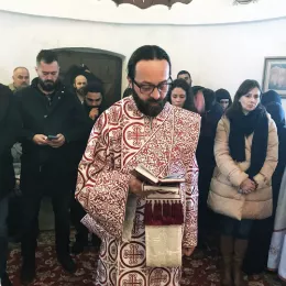 Литургија и монашење у манастиру Светог Јована Крститеља у пивским Долима
