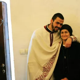 Литургија и монашење у манастиру Светог Јована Крститеља у пивским Долима