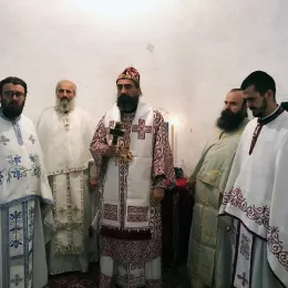 Литургија и монашење у манастиру Светог Јована Крститеља у пивским Долима