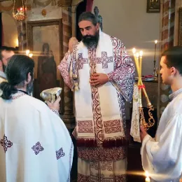 Епископ Методије служио Литургију у храму у Озринићима